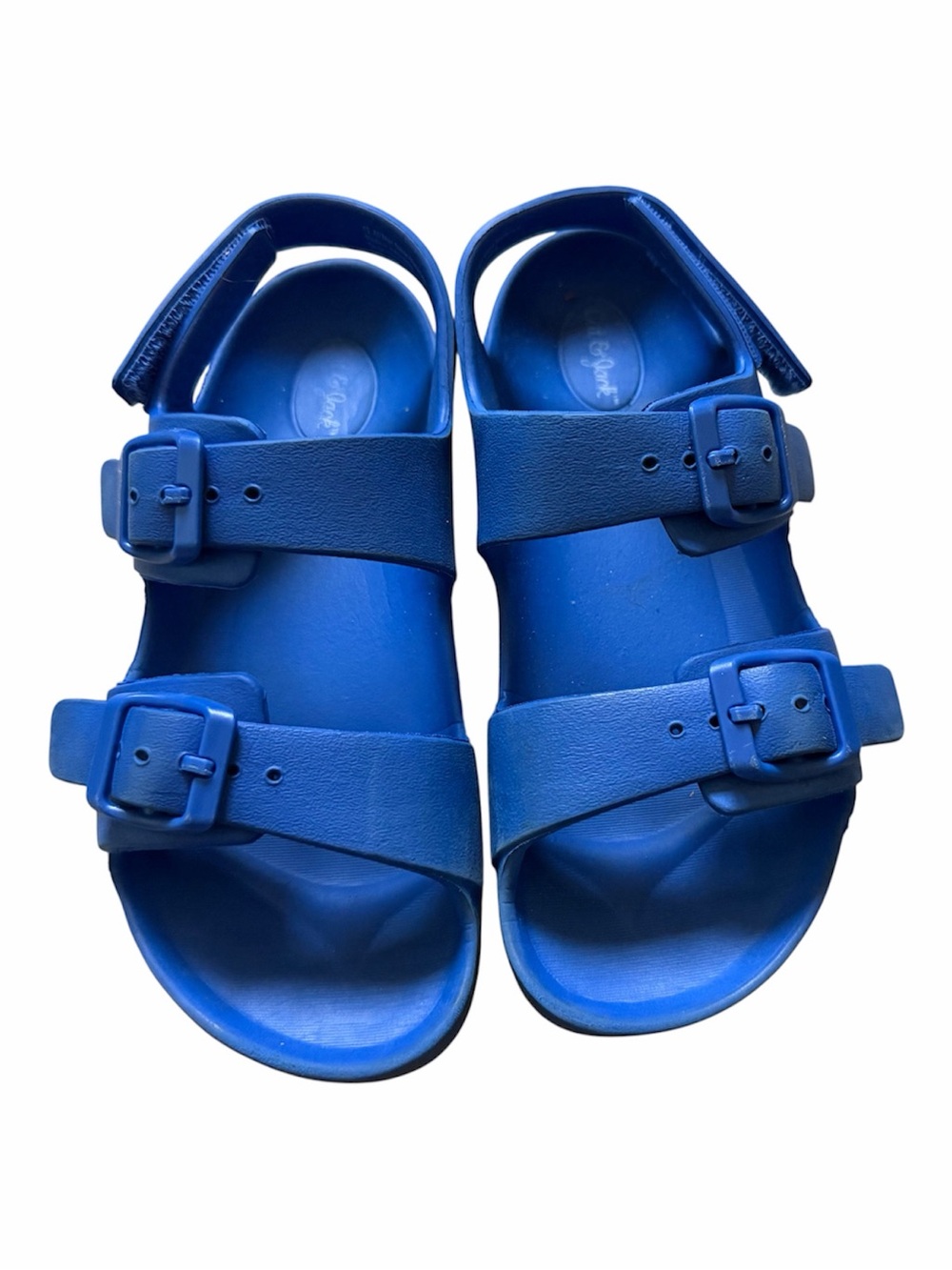 Target Kids Blue Adjustable Buckle Sandals Size 12